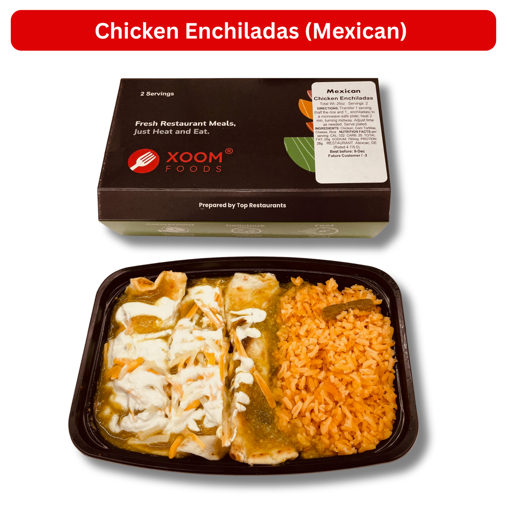 Italian + Mexican Restaurant Meals (8 Servings)