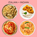 Italian + Indian Restaurant Meals (8 Servings)