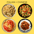 Italian + Chinese Restaurant Meals (8 Servings)